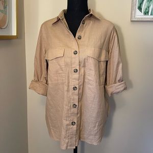 H&M Button up top
